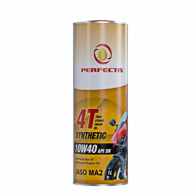 PERFECTIS 4T MOTORBIKE ENGINE OIL, JASO MA2, ACEA A2-98/2, B2-98/2 10w40